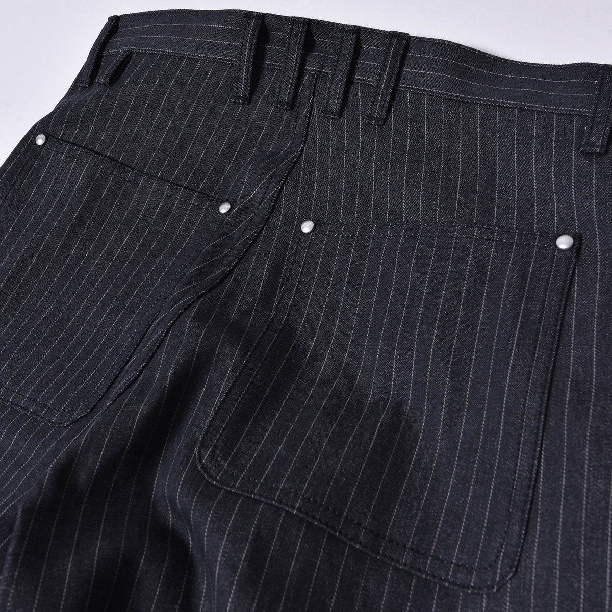 rin / Dead Stripe Straight Pants STRIPE