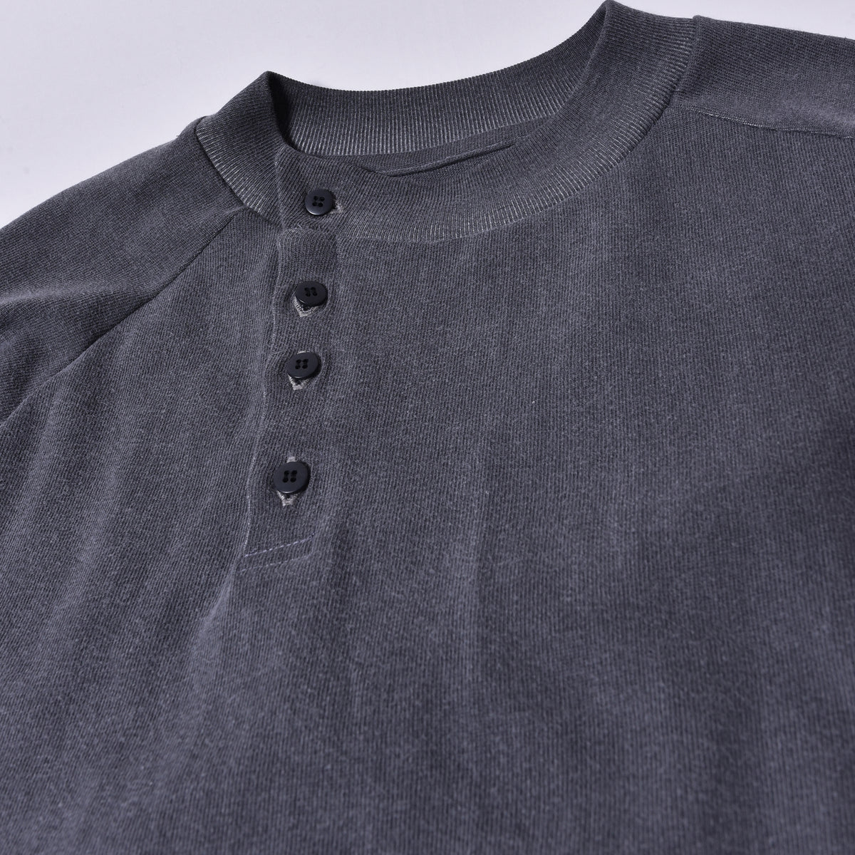 rin / Loose Henley Neck L/S Tee SUMI