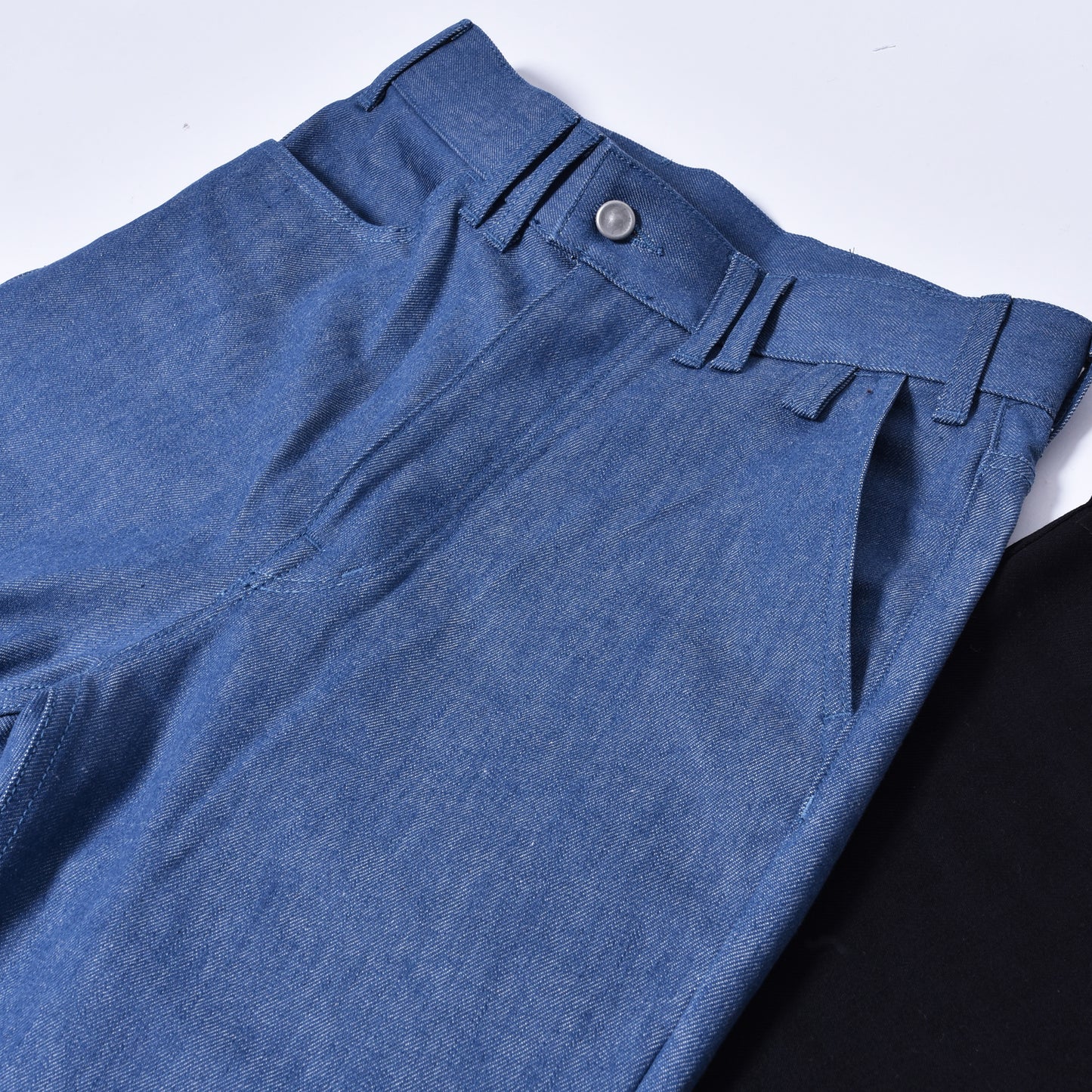 rin / Banana Flare Denim Pants BLUE