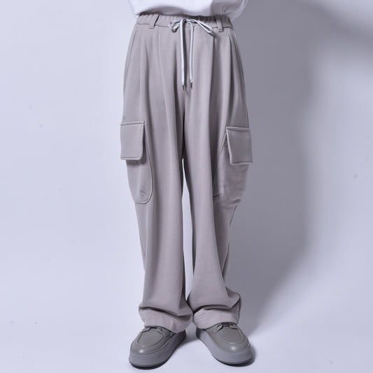 rin / Heavy Sweat Cargo Pants GREIGE