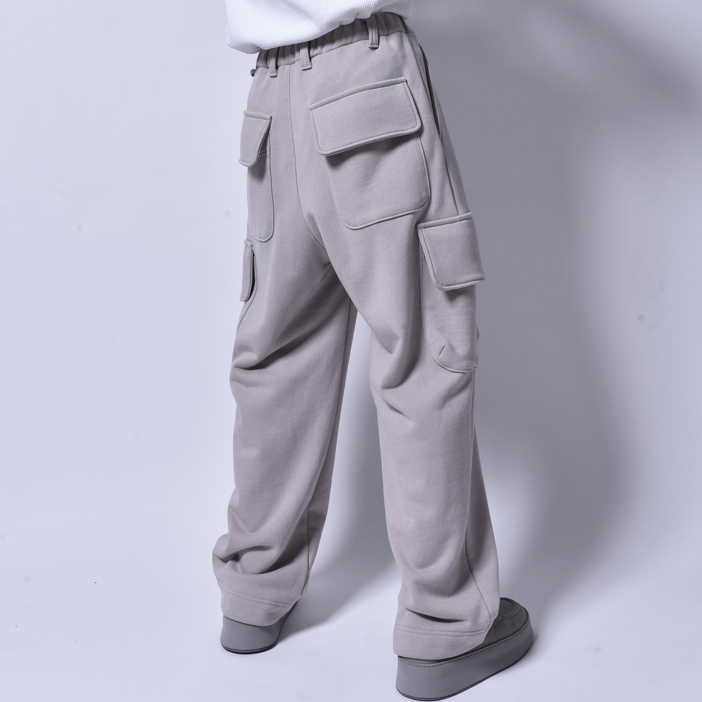 rin / Heavy Sweat Cargo Pants GREIGE