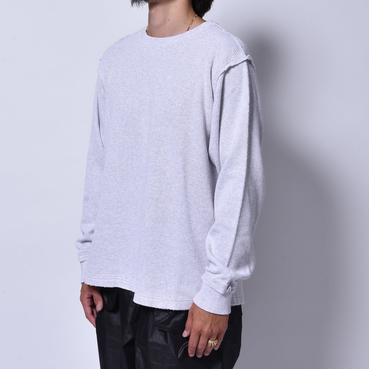 rin / Fit Thermal L/S Tee L.GREY