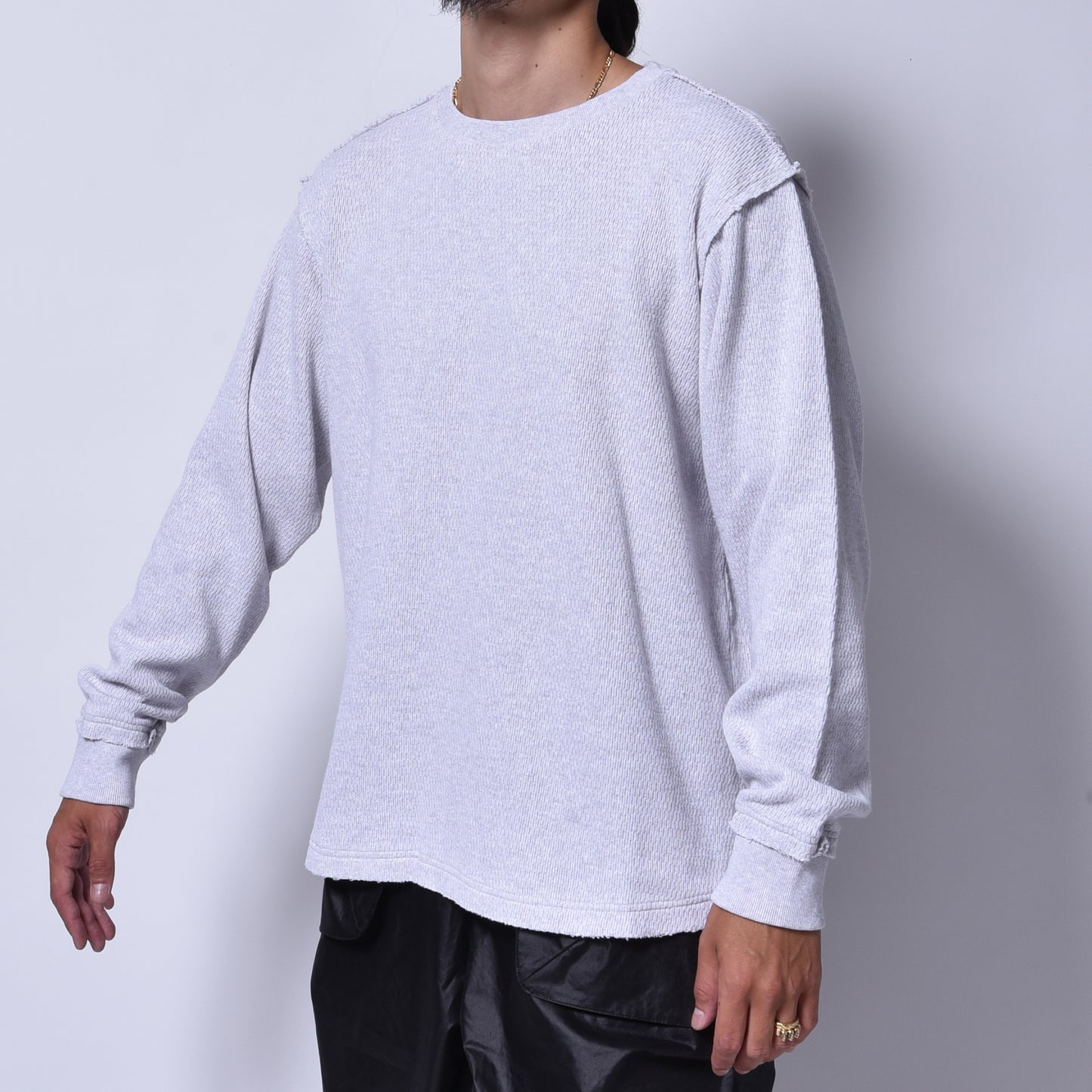 rin / Fit Thermal L/S Tee L.GREY