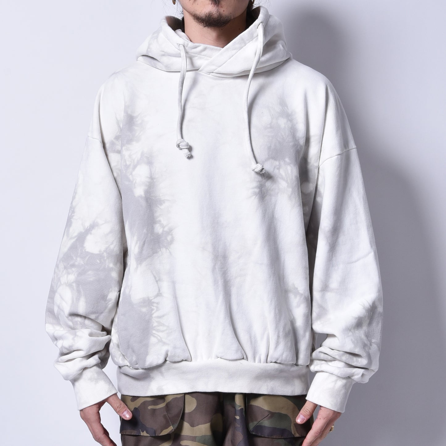 rin / Smog Over Hoodie WH GREY