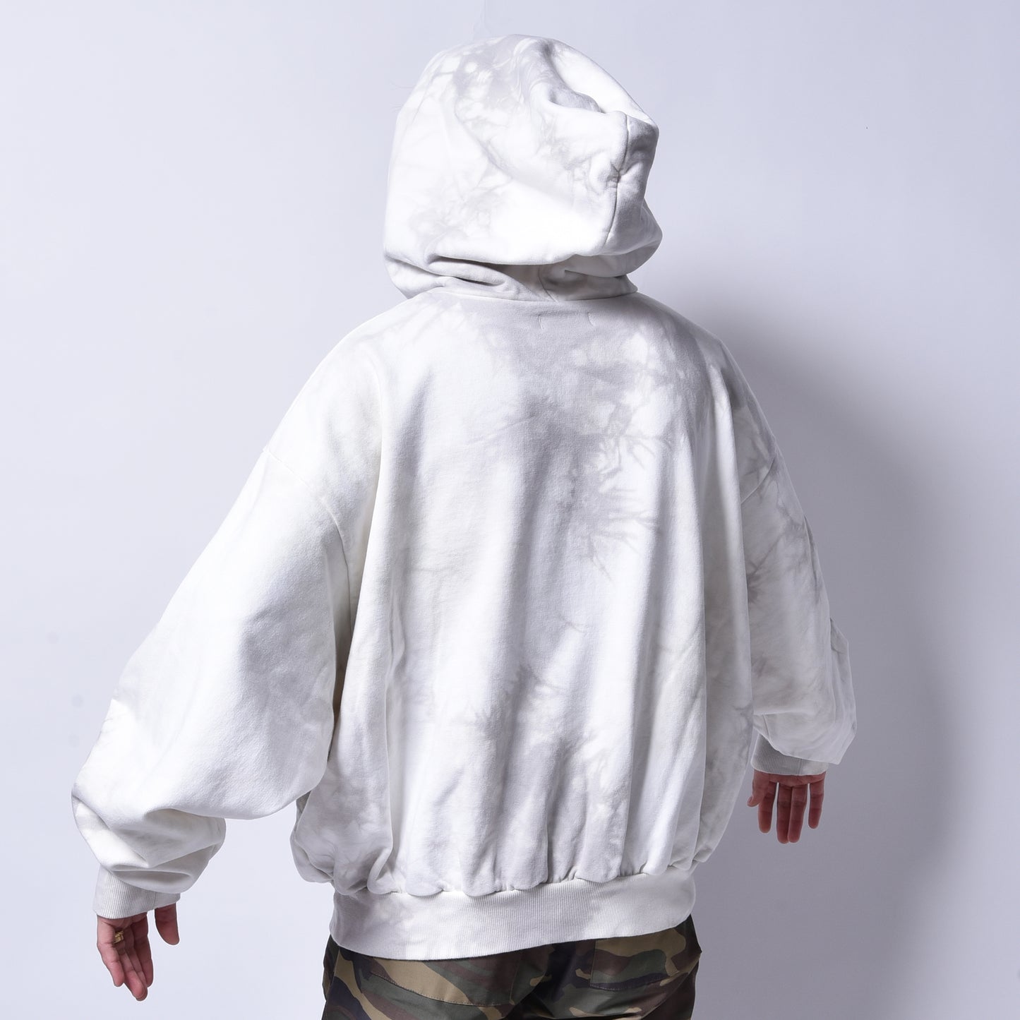 rin / Smog Over Hoodie WH GREY