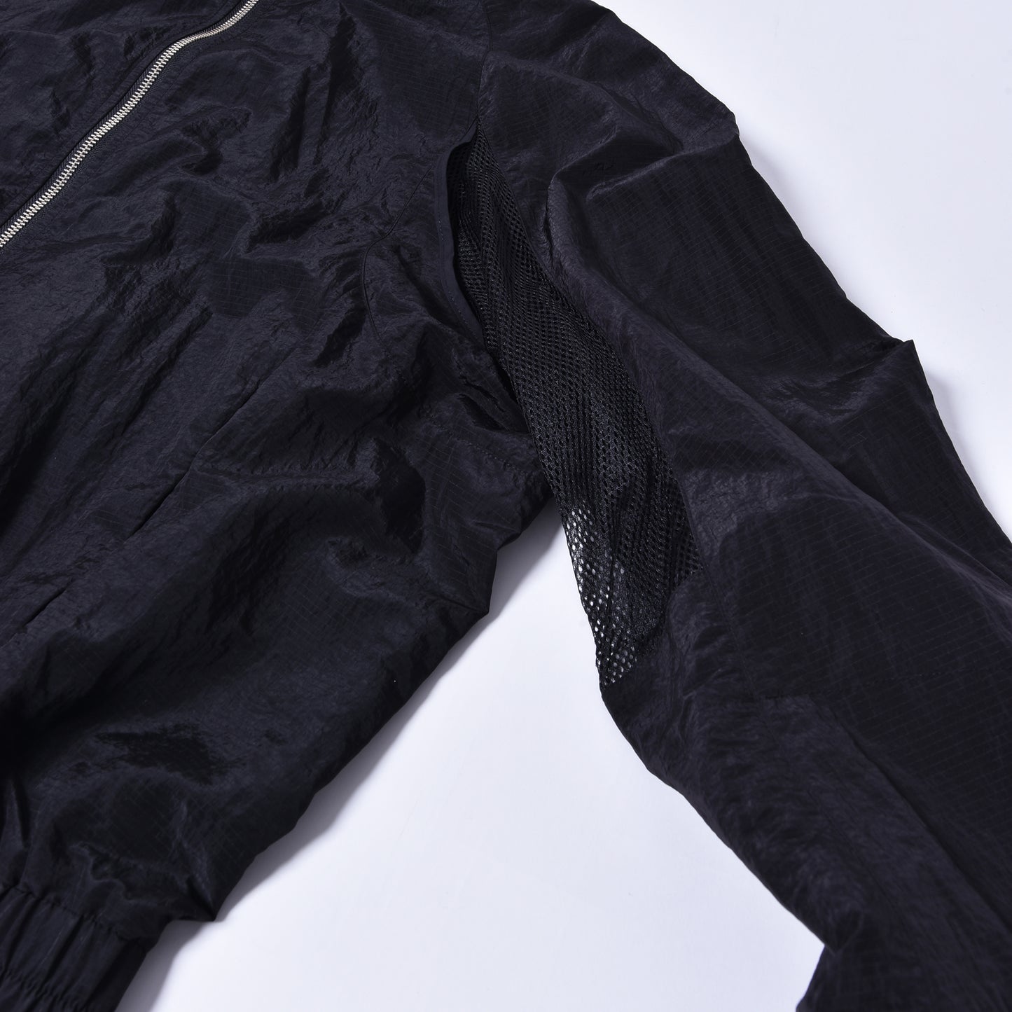 JOE CHIA / BANE NYLON TRACK SUIT BLACK