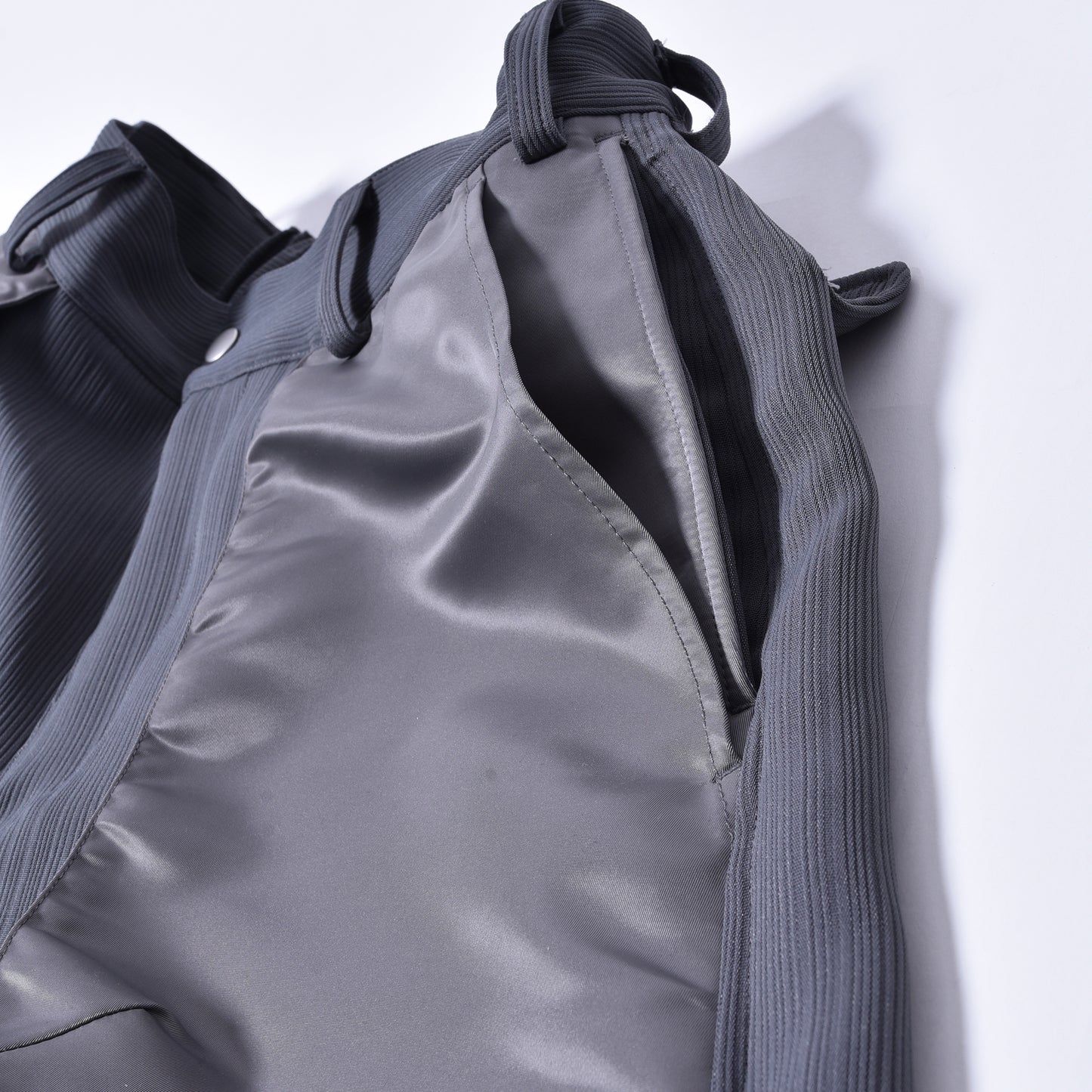 rin / Teck Drape Pants GREY