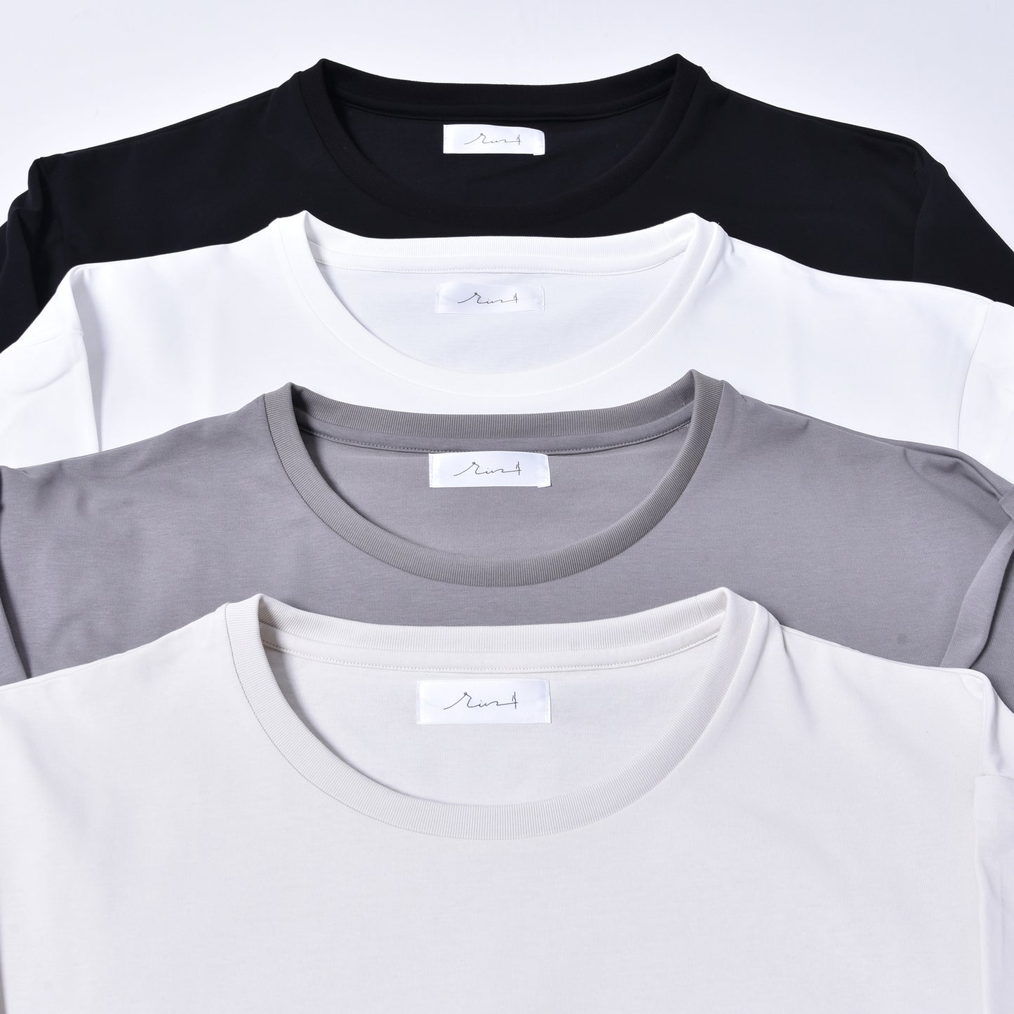 rin / Loose Neck Long Sleeve Tee CRM