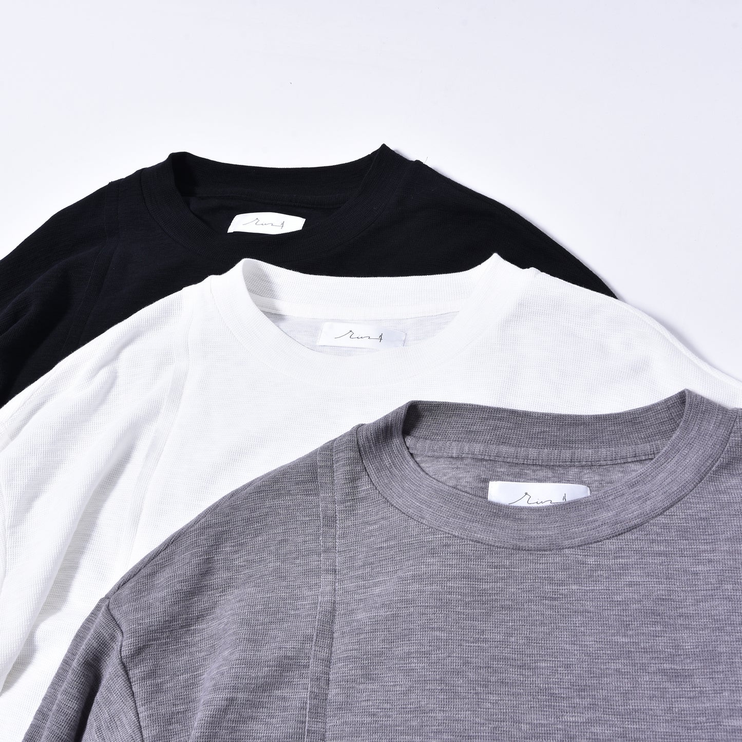 rin / Slab Cut Long Sleeve BK