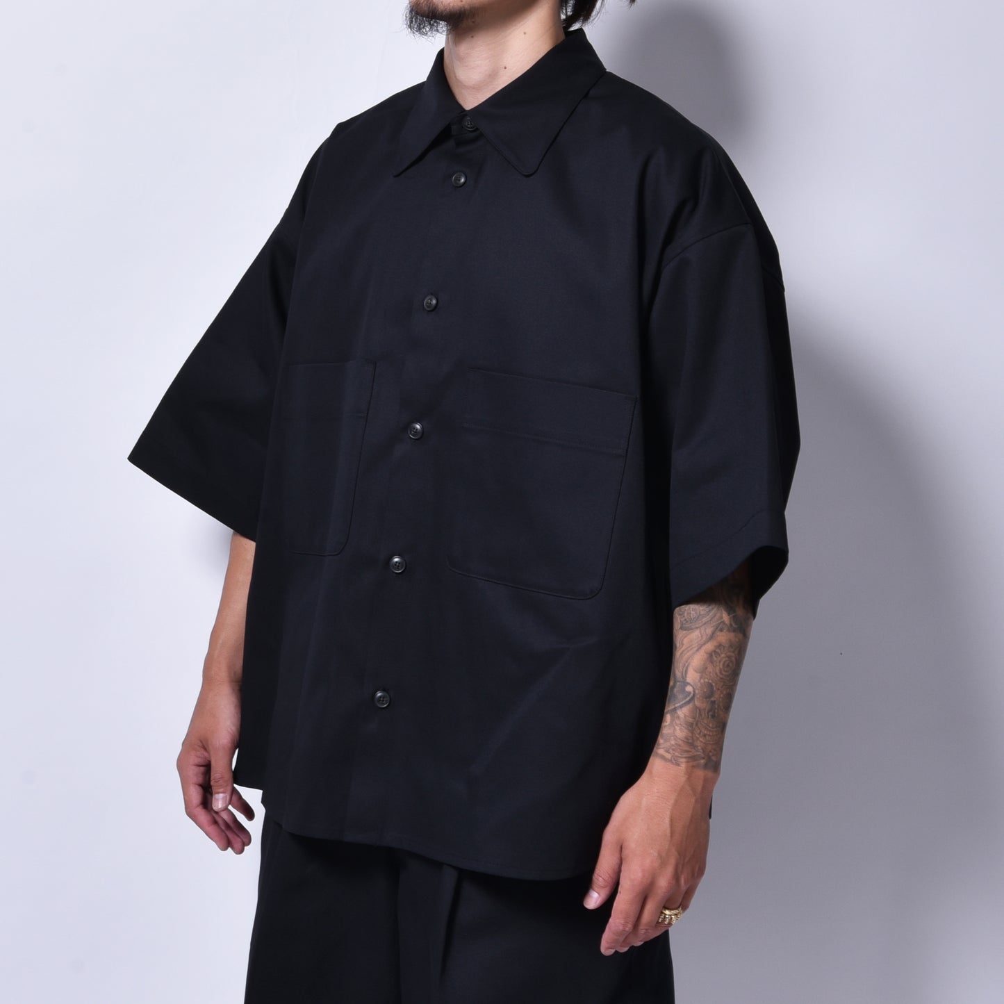 rin / Big WK S/S Shirt BK