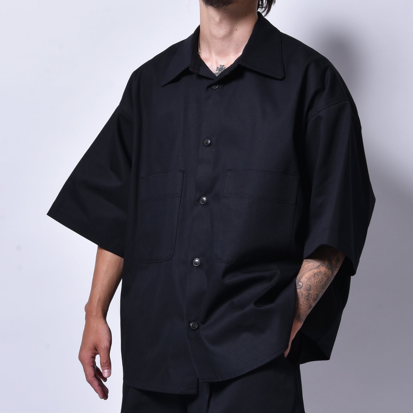 rin / Big WK S/S Shirt BK
