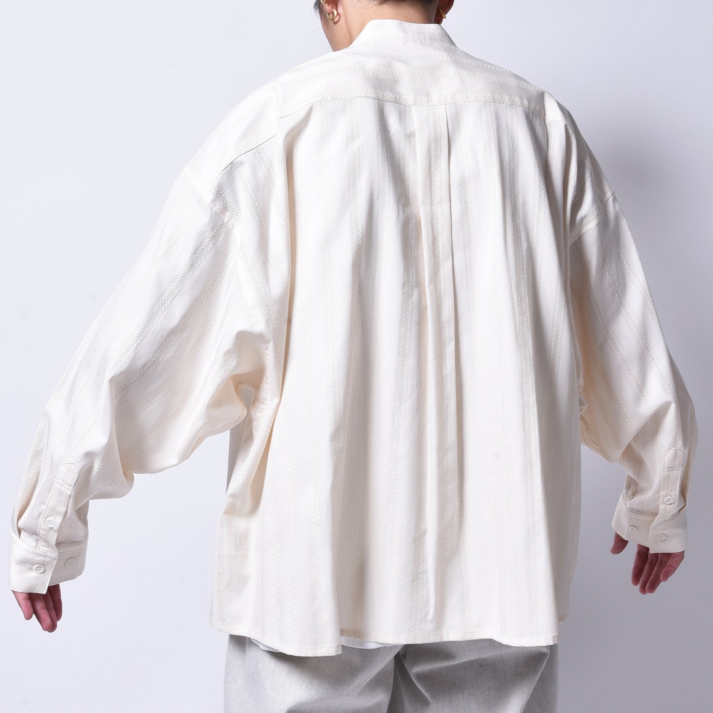 rin / Mesh No color Big L/S Shirt CRM