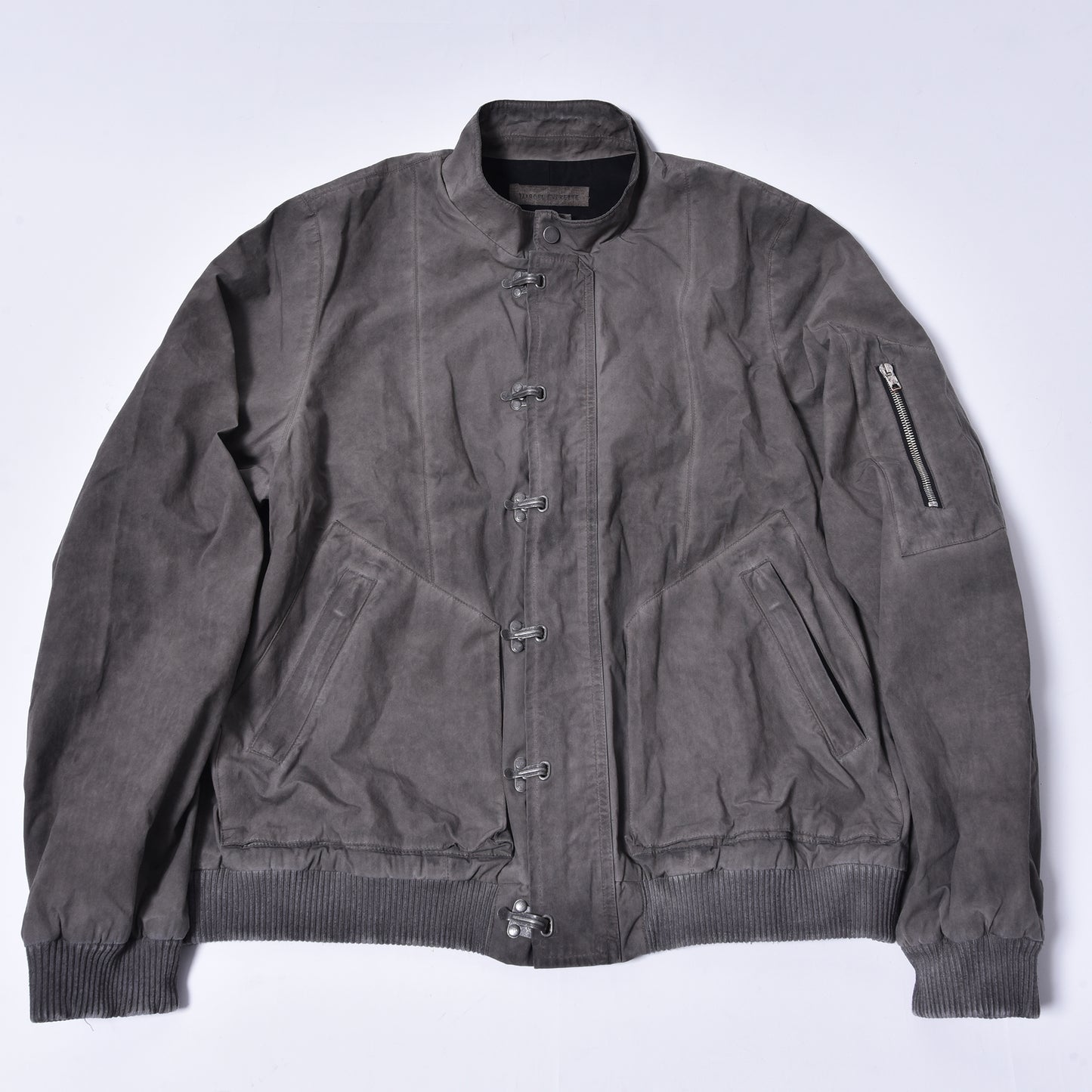 MARCEL EVERETTE / FRONT CLASP BOMBER Dirty Dye