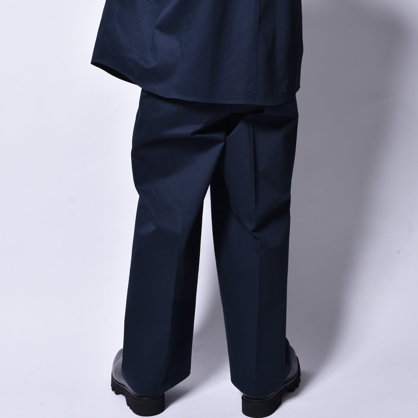 rin / Two PK Tuck Wide Slacks Pants NV