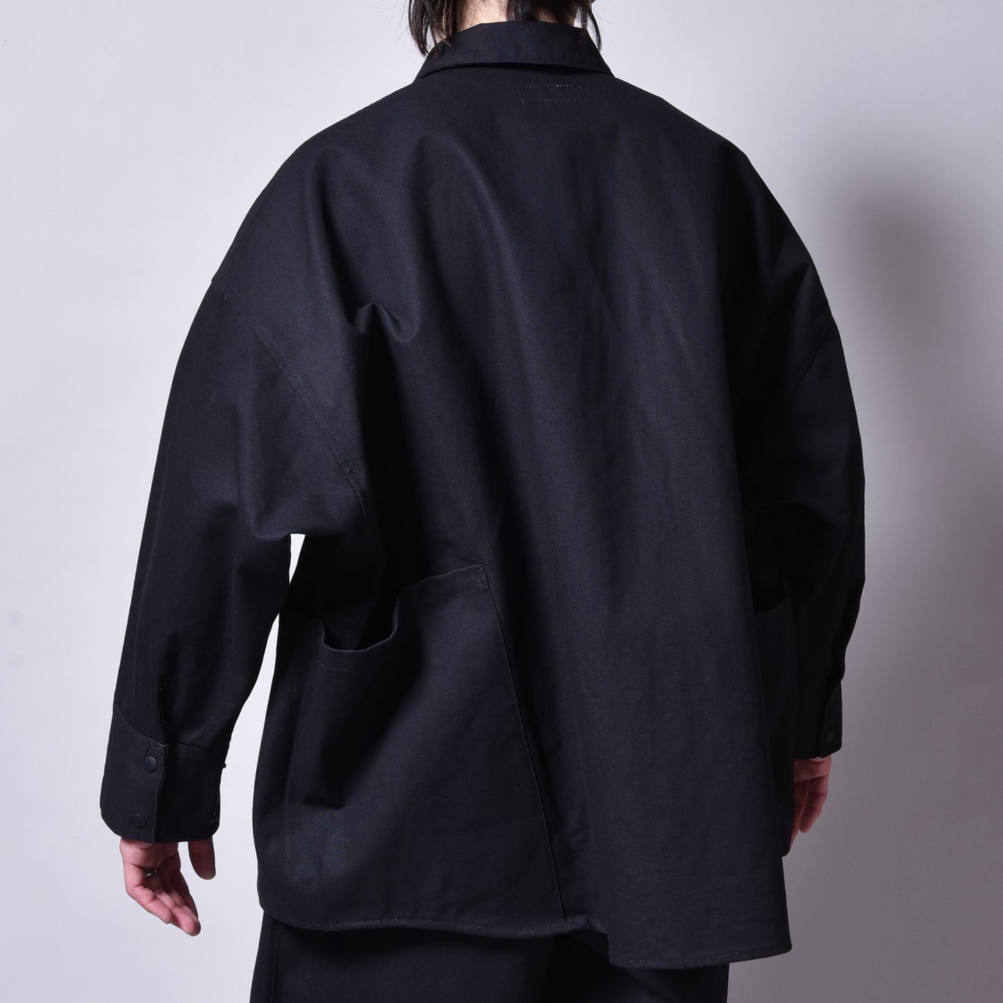 rin / Over DUG Shirt Jacket BK
