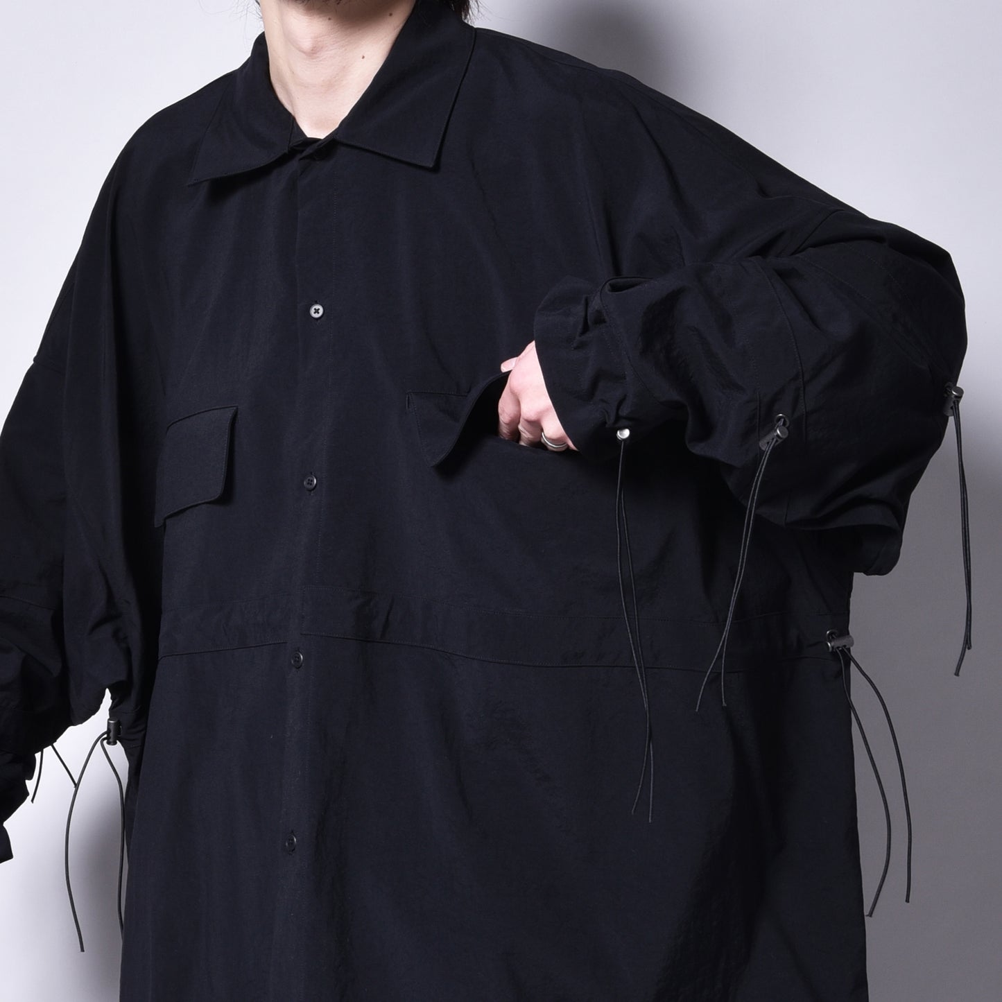 rin / Nylon Code Big Shirt BK