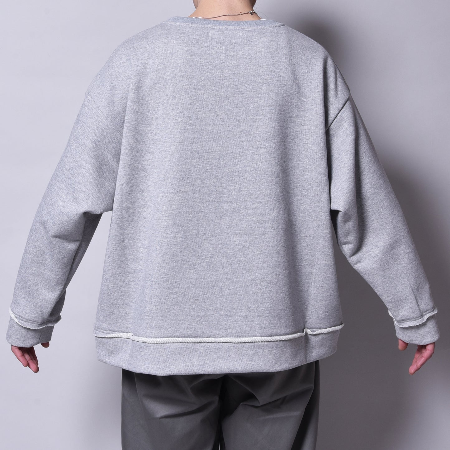 rin /Cut Loose Sweat Long Sleeve GREY