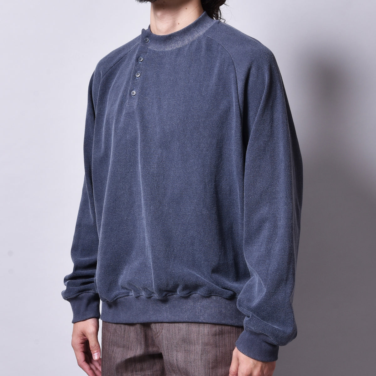 rin / Loose Henley Neck L/S Tee SUMI NV