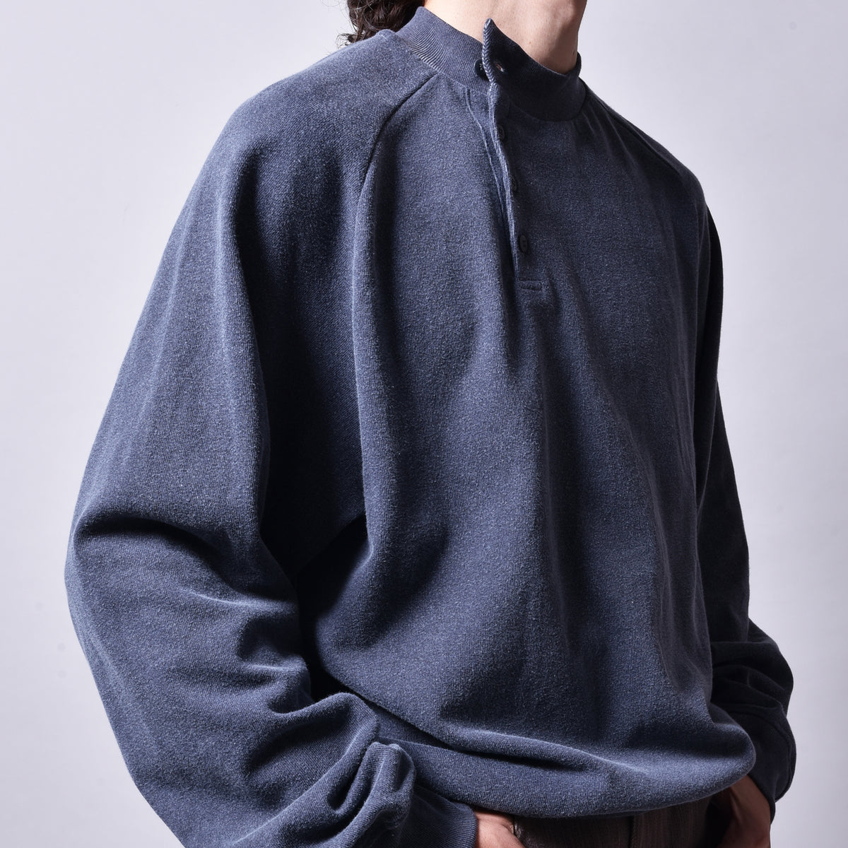rin / Loose Henley Neck L/S Tee SUMI NV