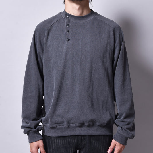 rin / Loose Henley Neck L/S Tee SUMI