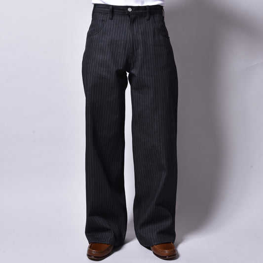 rin / Dead Stripe Straight Pants STRIPE