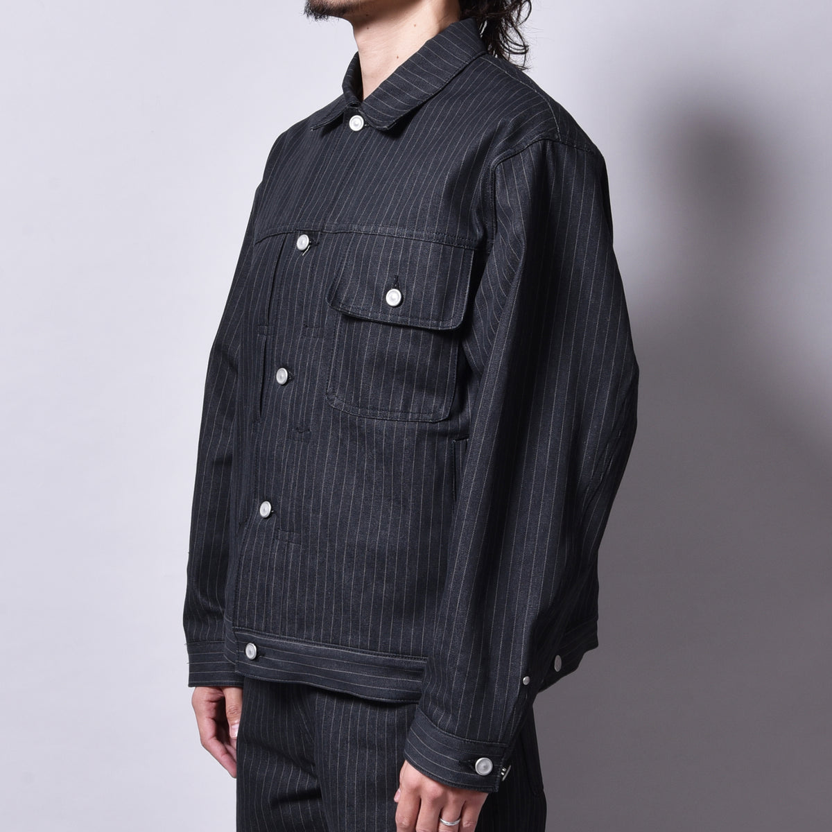 rin / Dead Stripe Short Jacket STRIPE