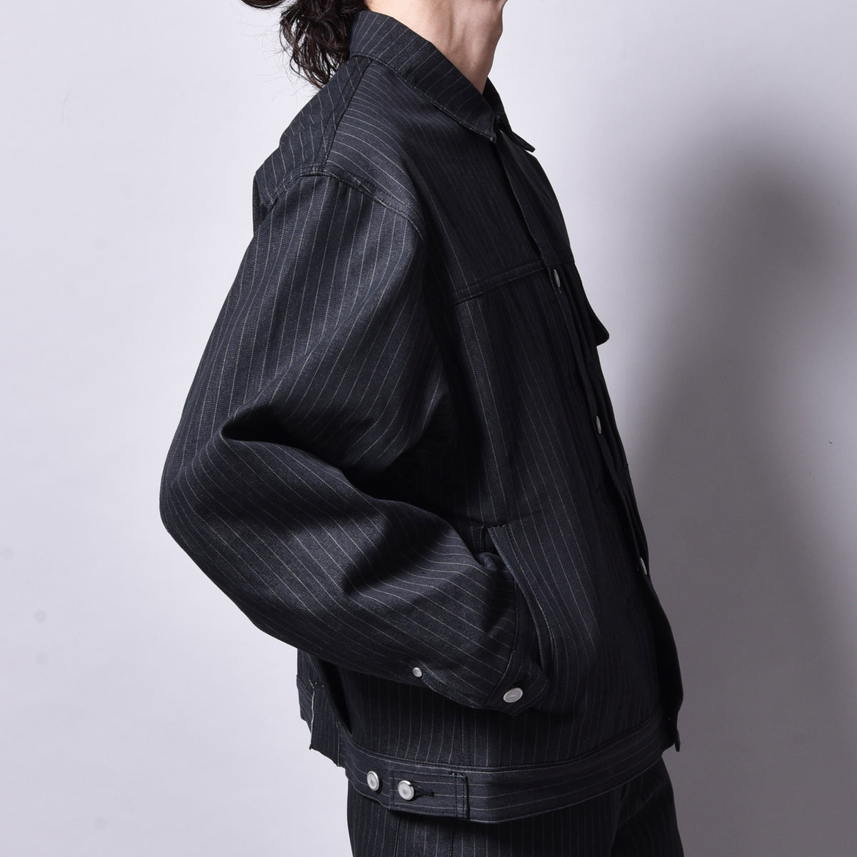 rin / Dead Stripe Short Jacket STRIPE