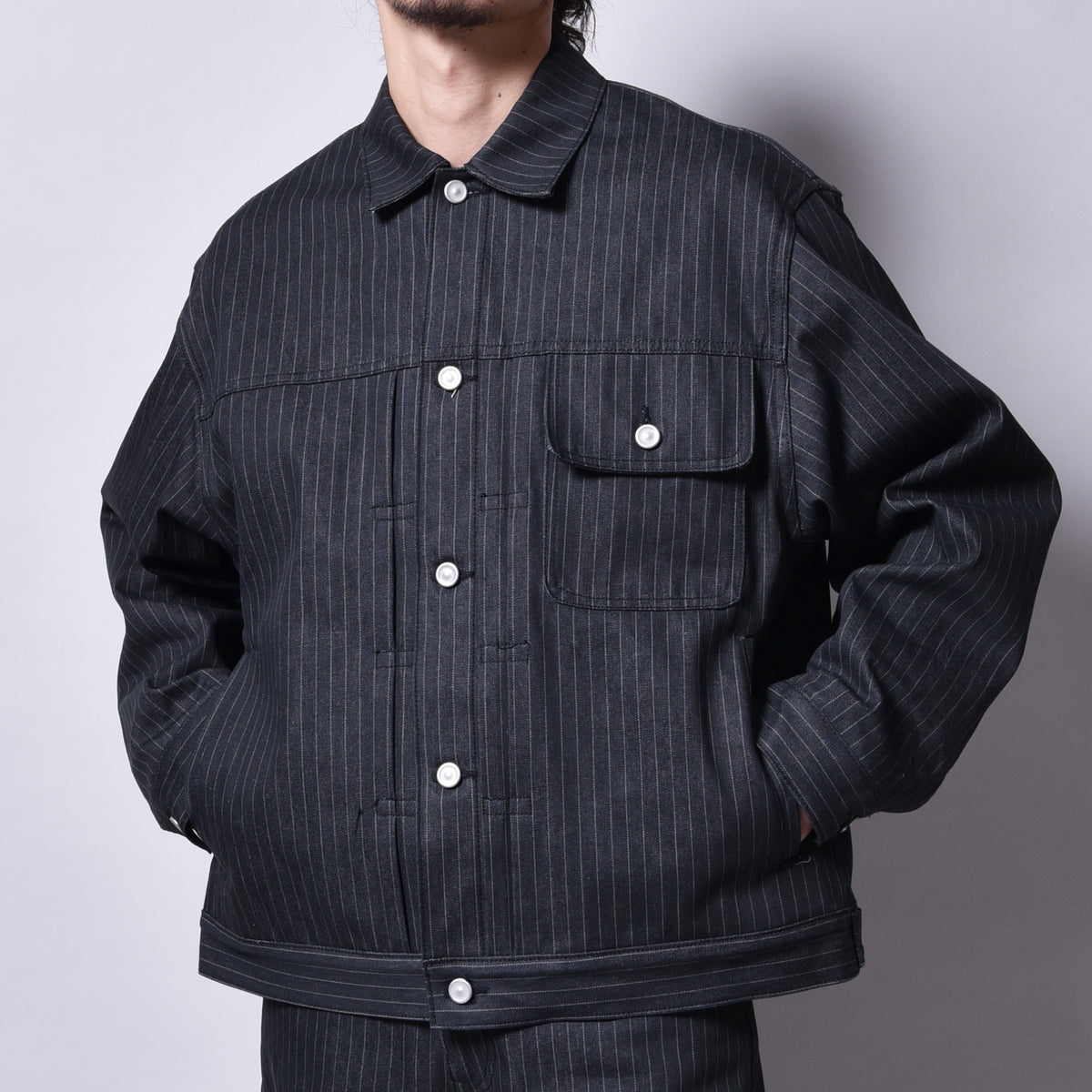 rin / Dead Stripe Short Jacket STRIPE