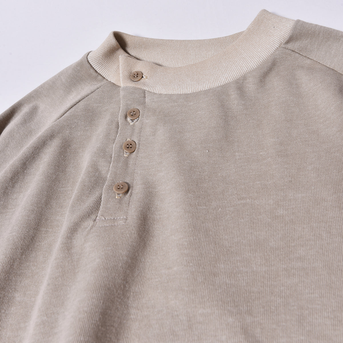 rin / Loose Henley Neck L/S Tee SUMI BEI