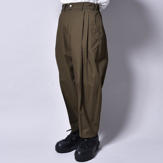 rin / Round Ank Pants KHAKI