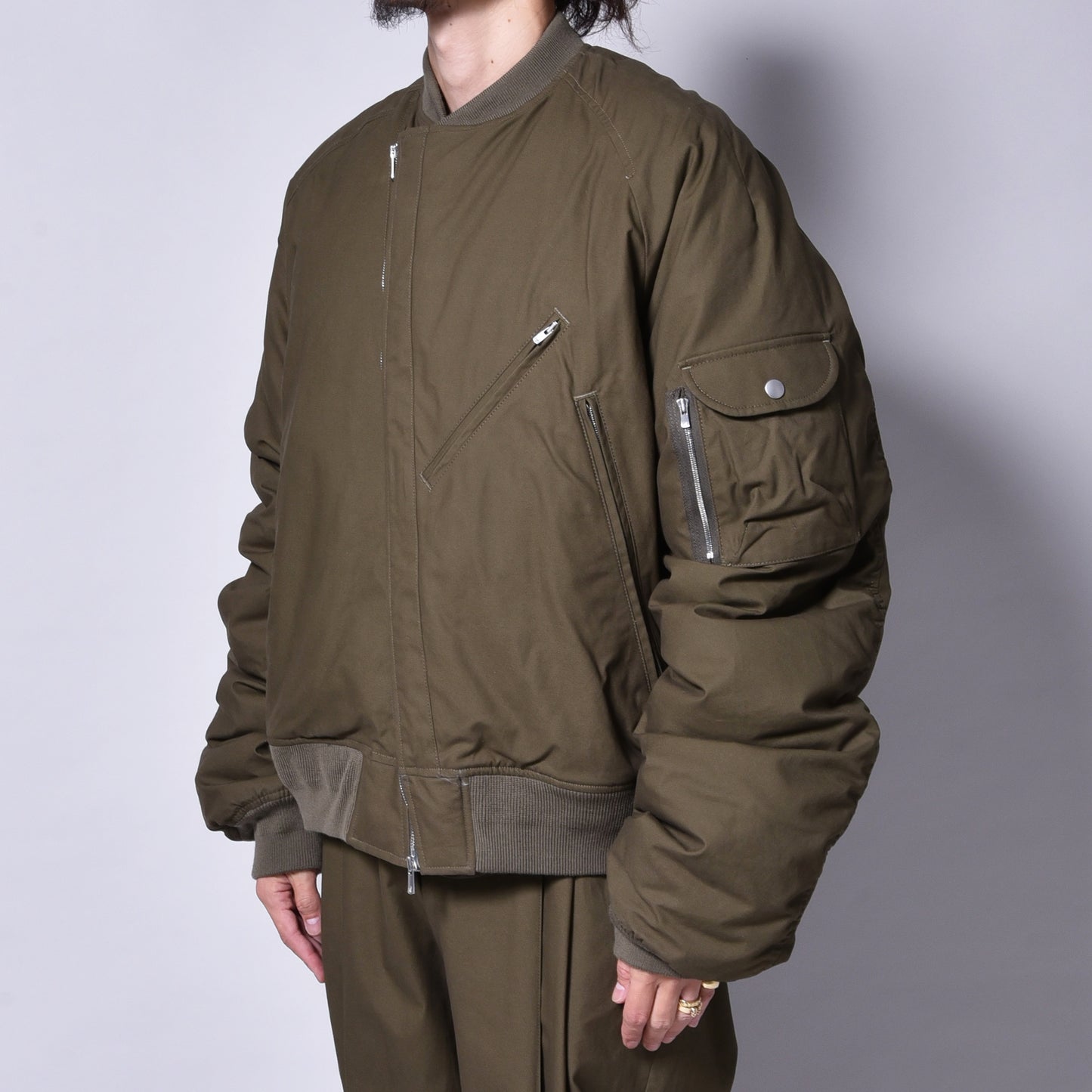 rin / Riders Down Blouson KHAKI