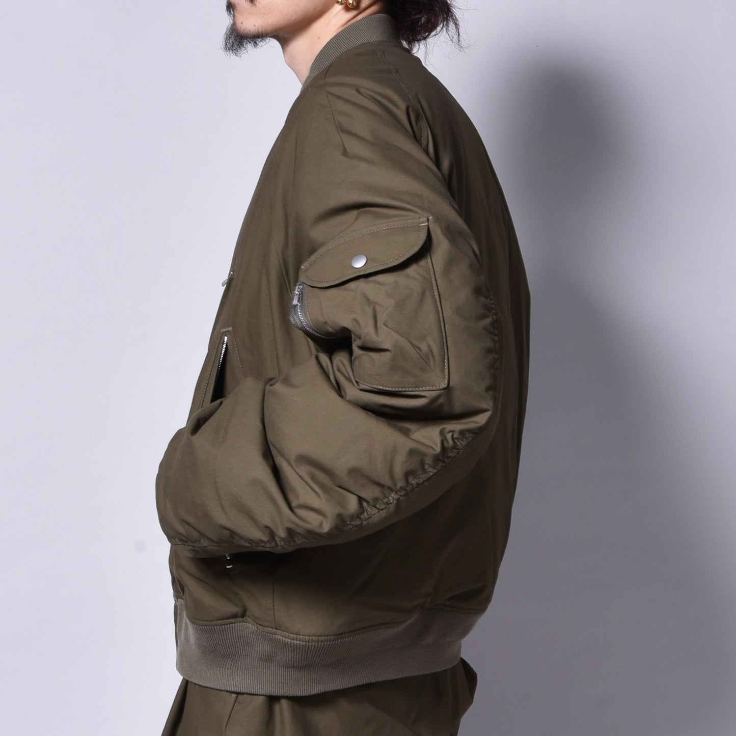 rin / Riders Down Blouson KHAKI