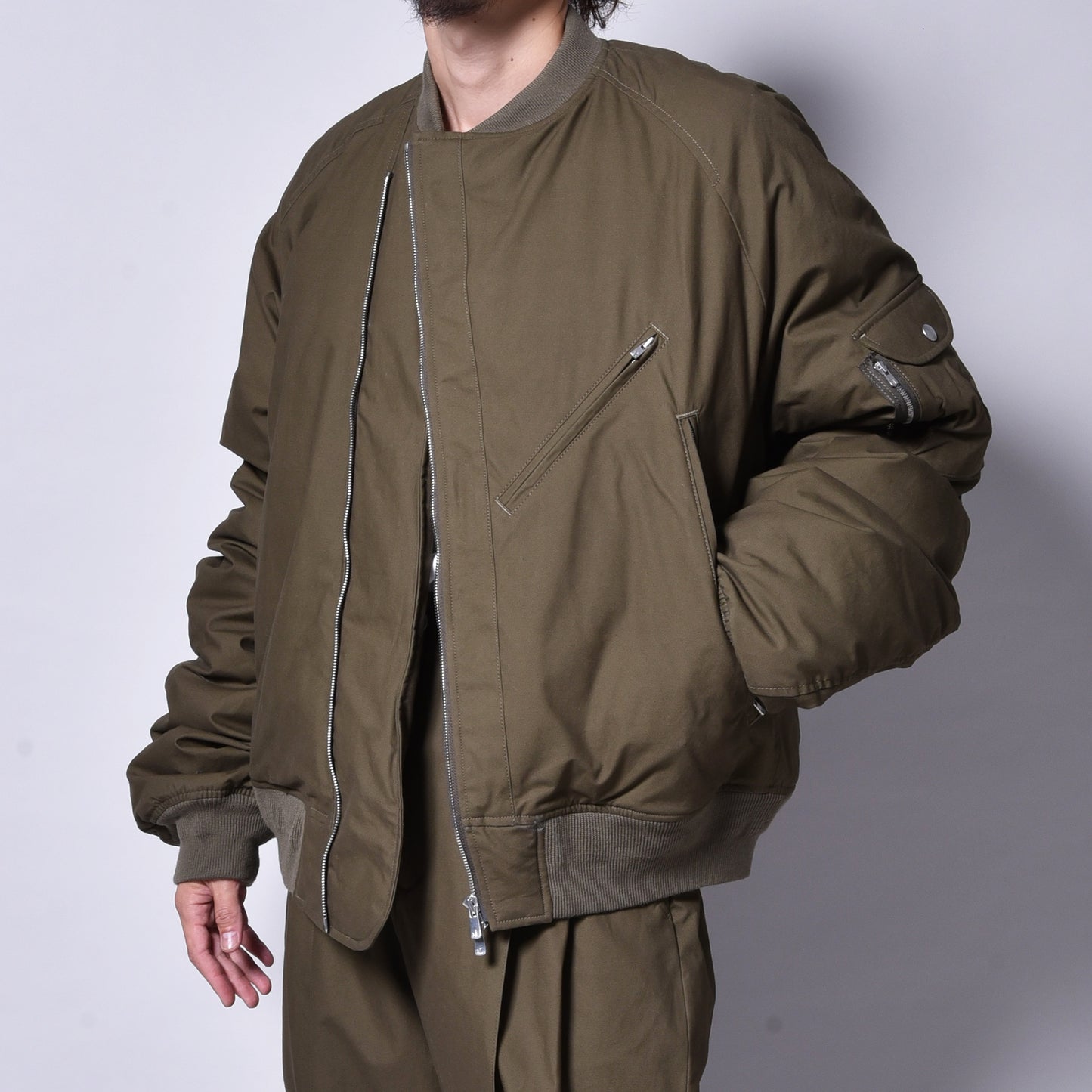 rin / Riders Down Blouson KHAKI