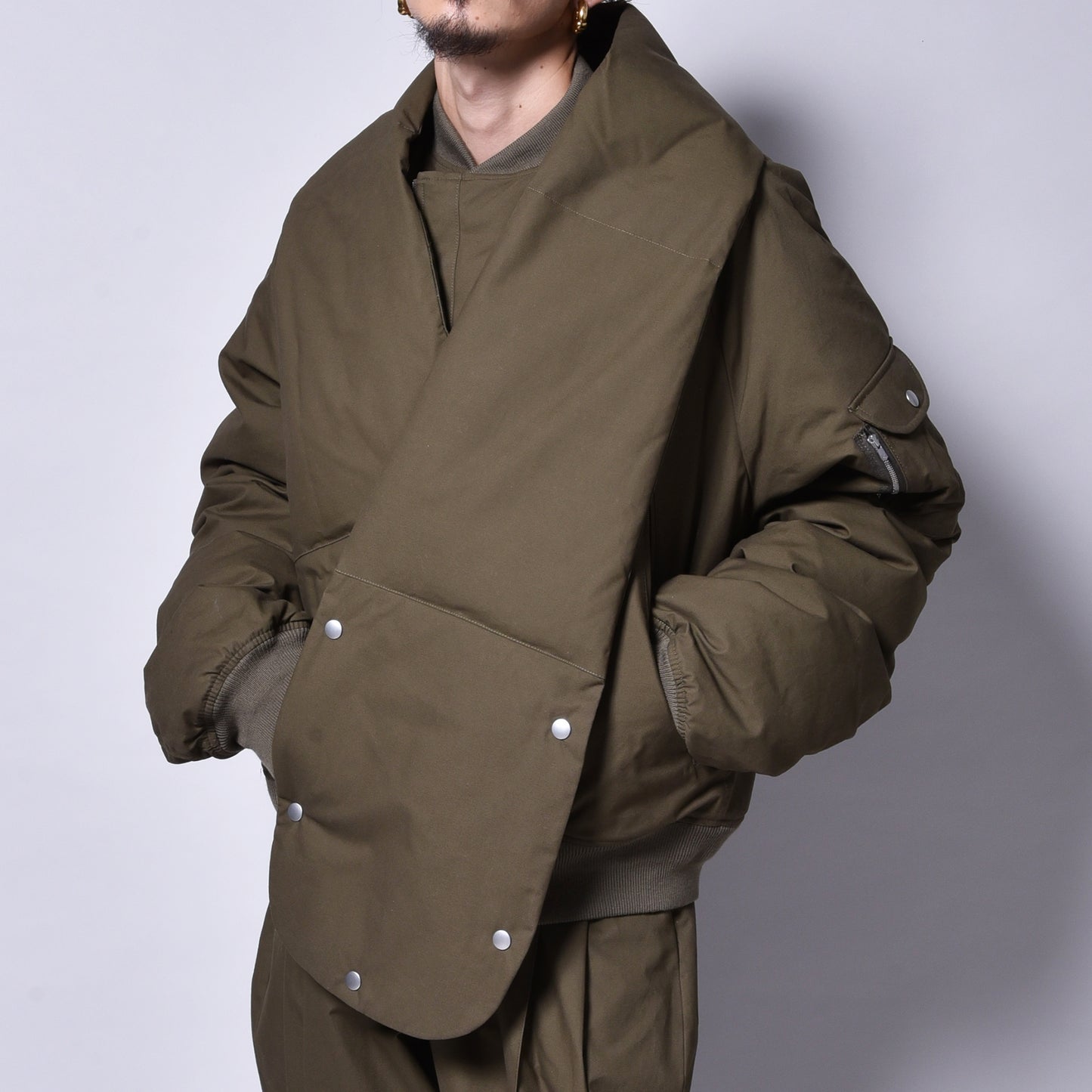 rin / Riders Down Blouson KHAKI