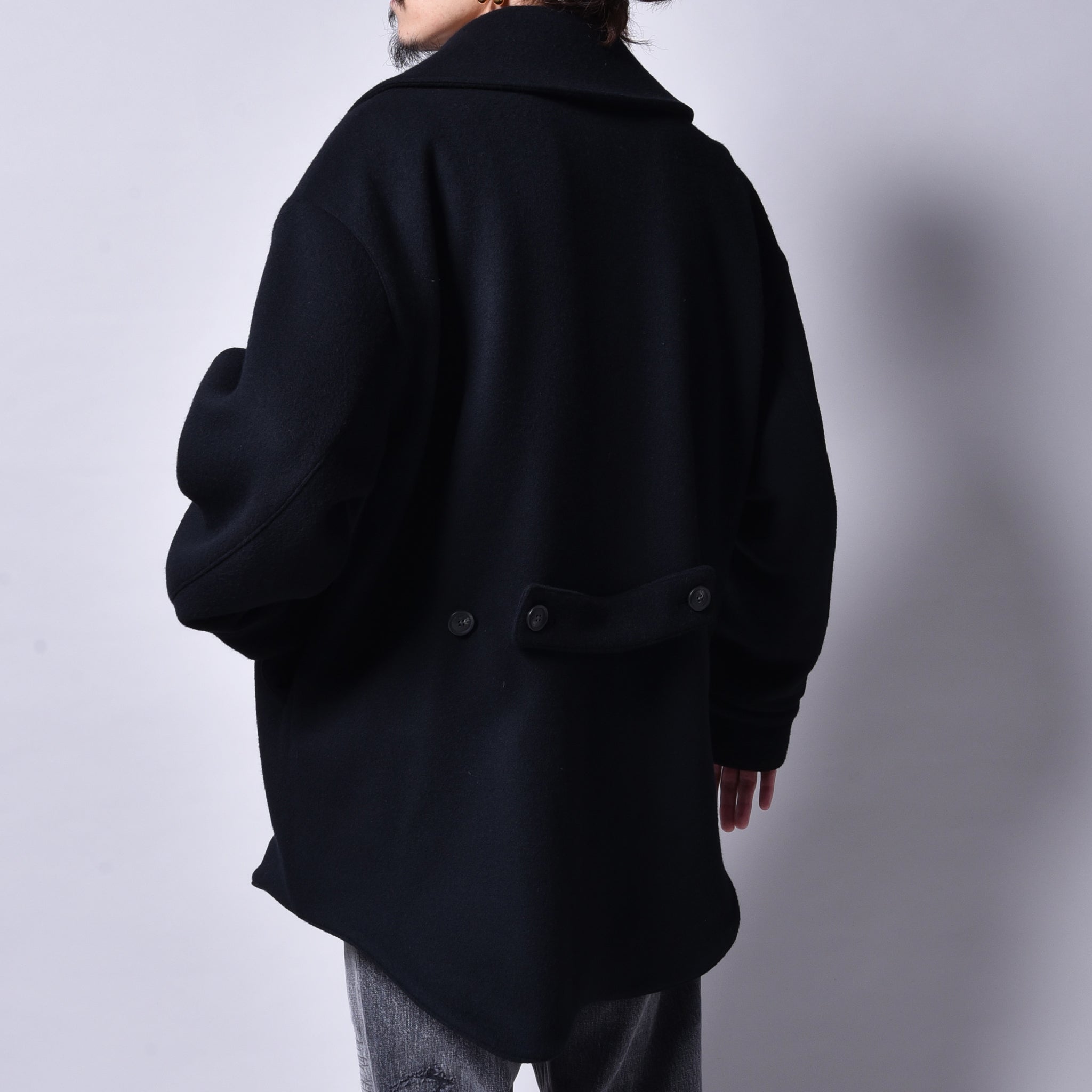 ttagggrin / Pirot Big Coat BK - ピーコート