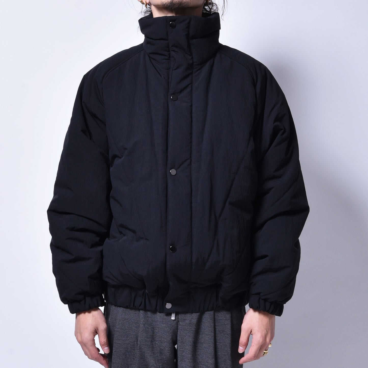 rin / Bomber Blouson Jacket BK