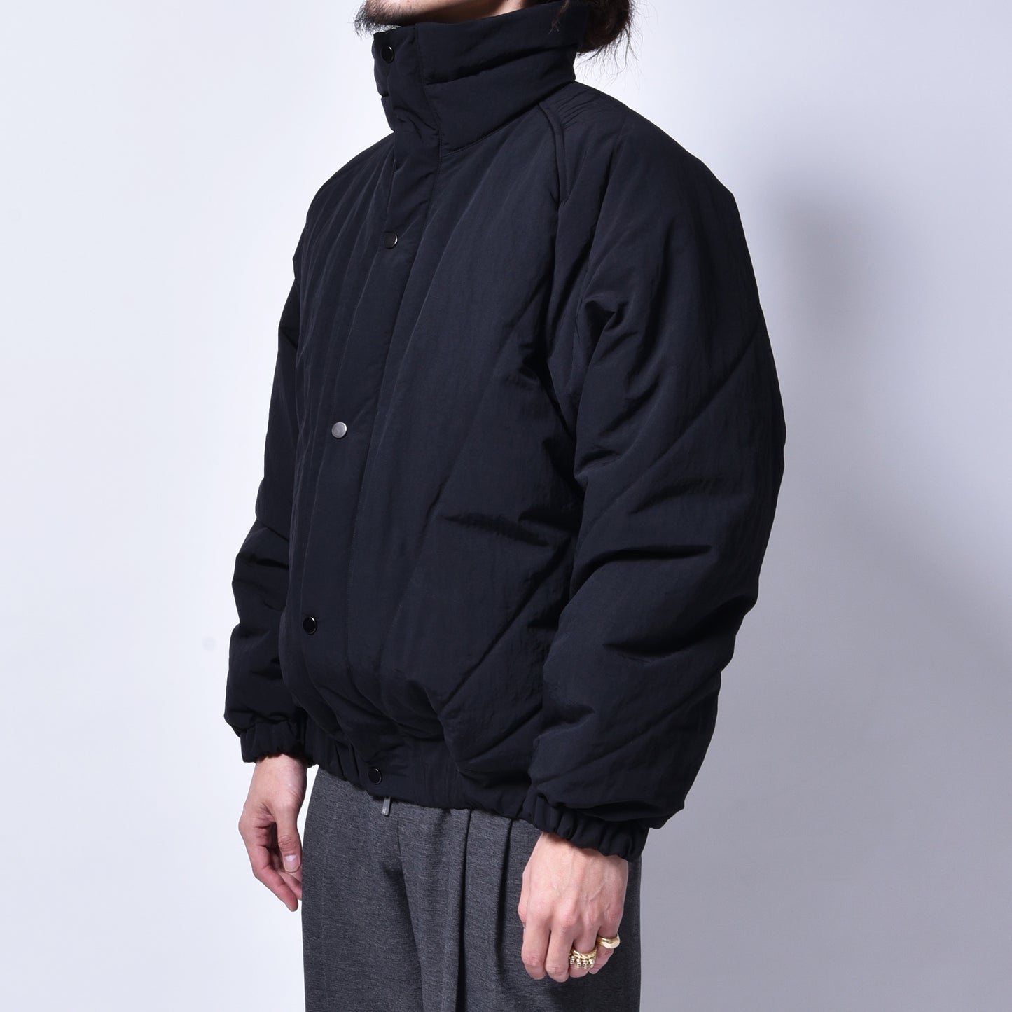 rin / Bomber Blouson Jacket BK