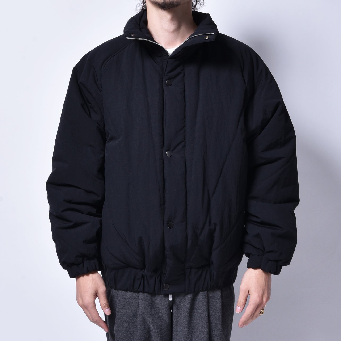 rin / Bomber Blouson Jacket BK