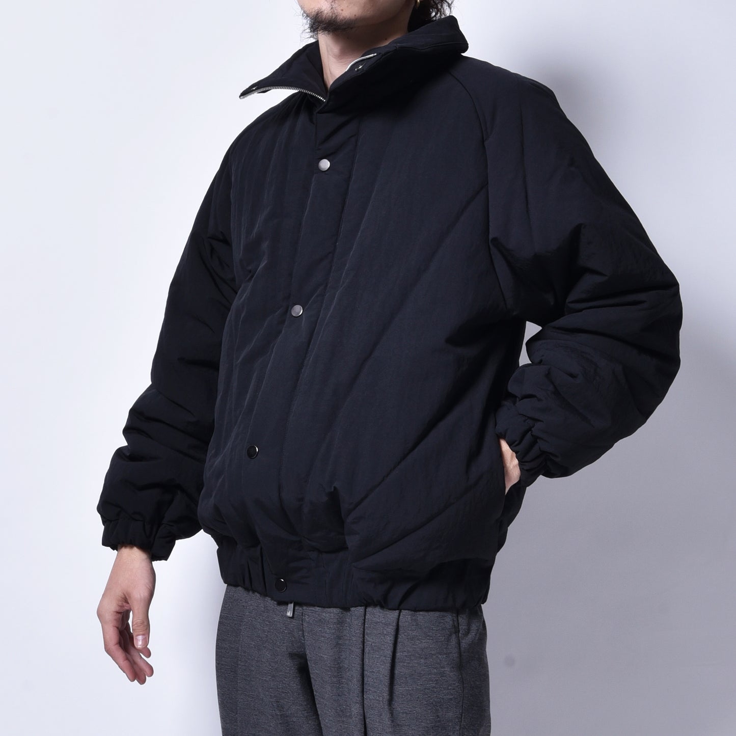 rin / Bomber Blouson Jacket BK