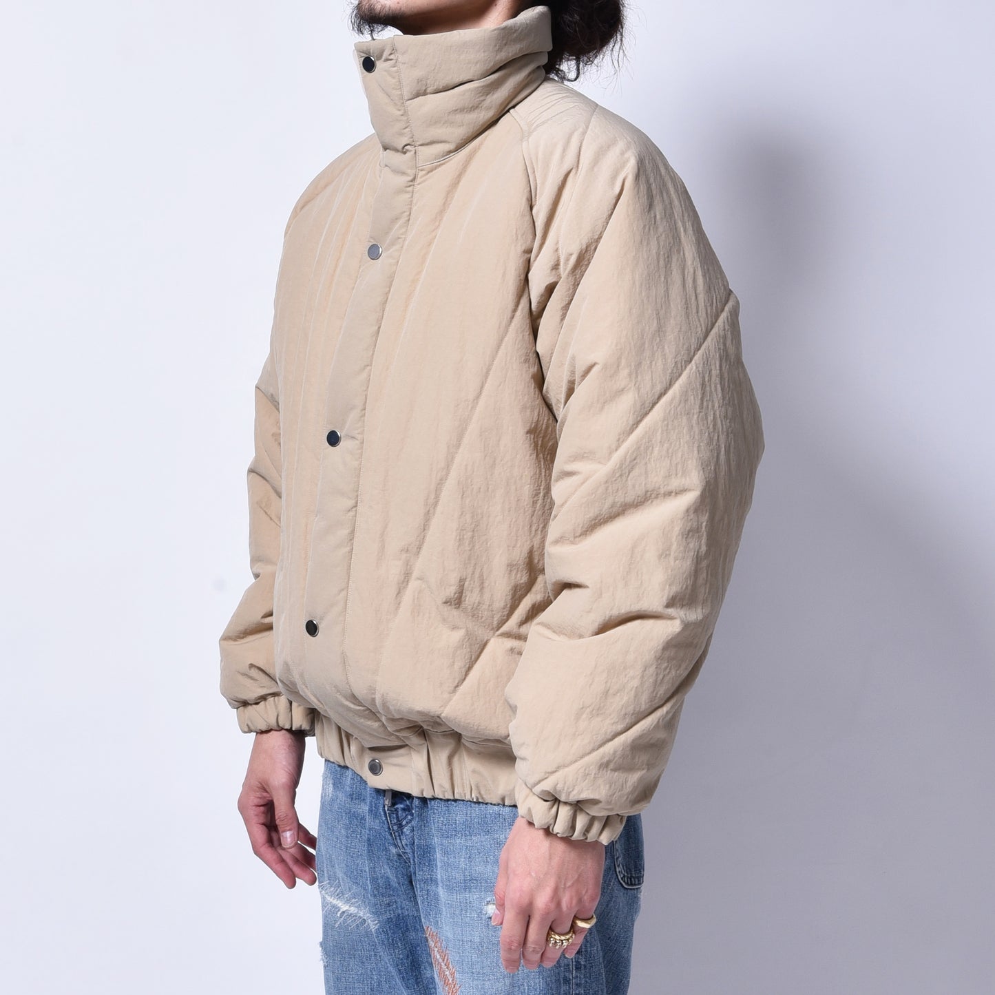 rin / Bomber Blouson Jacket BEI