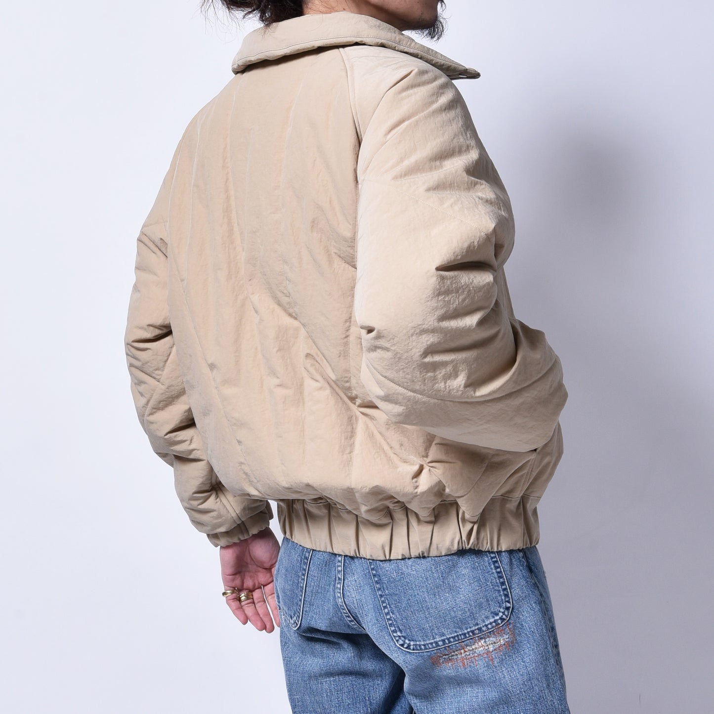 rin / Bomber Blouson Jacket BEI