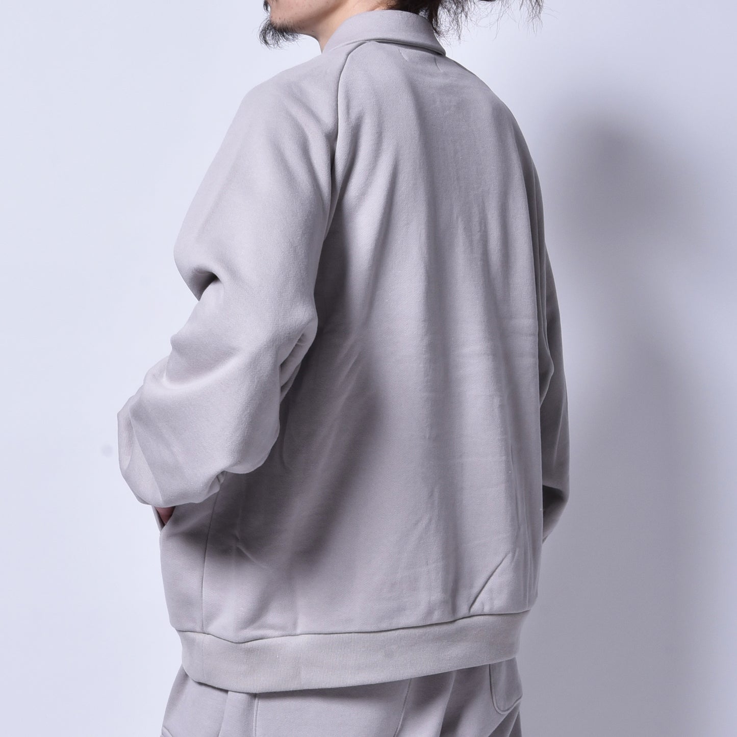 rin / Heavy Polo Sweat Shirt GREIGE