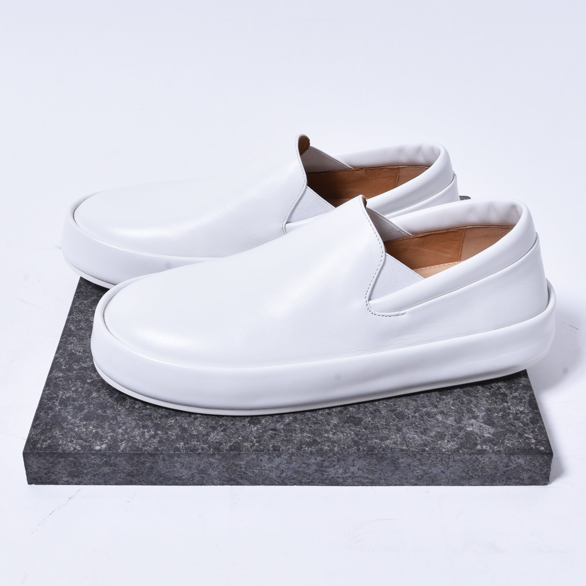 MARSELL / CASSAPELLE SLIP ON MAN OPTICAL WHITE