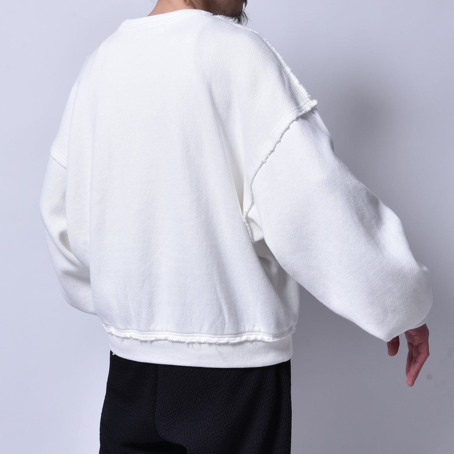 rin / Wash Knit L/S Sweat WH