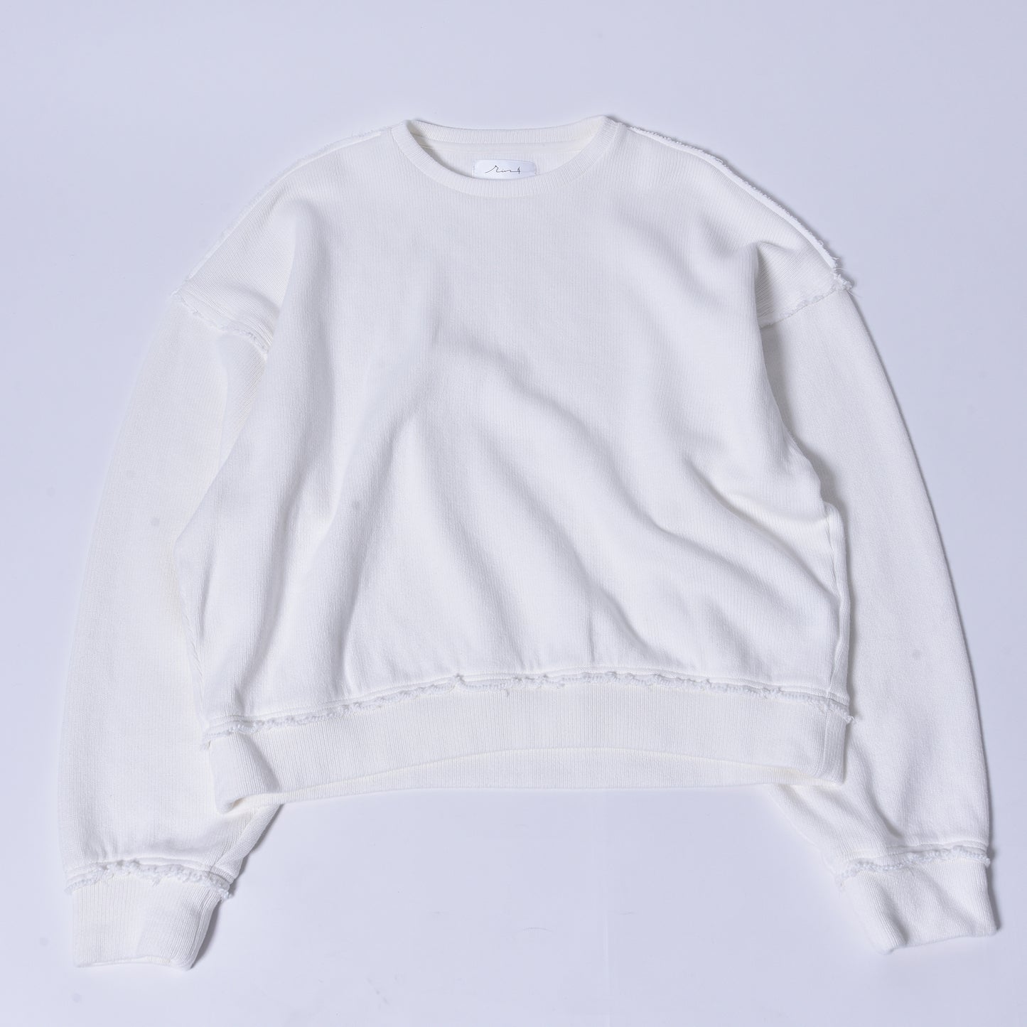 rin / Wash Knit L/S Sweat WH