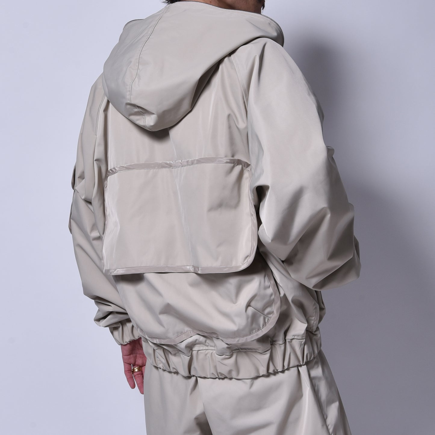 rin / Full Zip Hoodie Jacket BEI