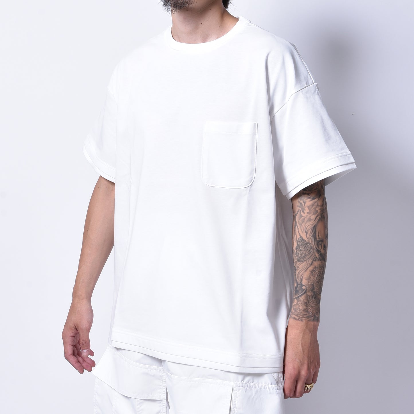 rin / Pocket S/S Tee WH