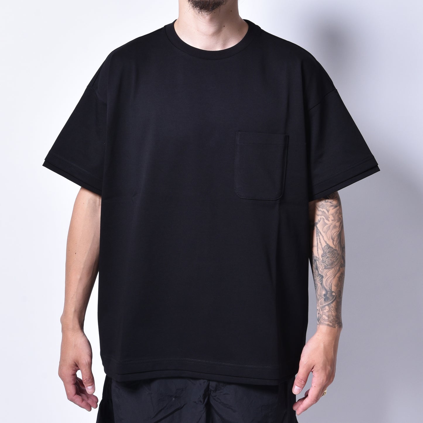 rin / Pocket S/S Tee BK