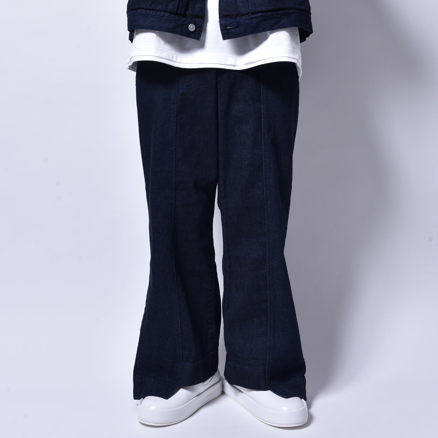 rin / Double Denim Pants WASH IND