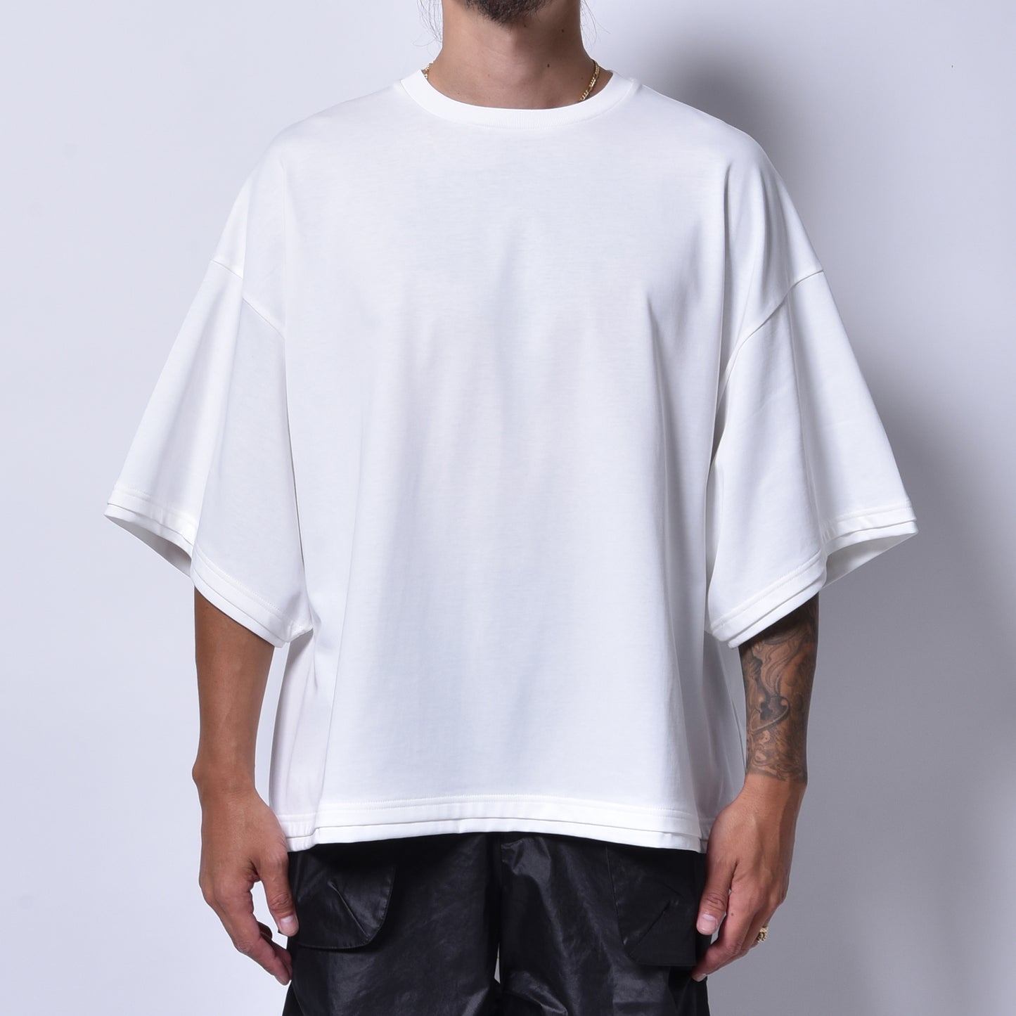 rin / Dolman Basic S/S Tee WH